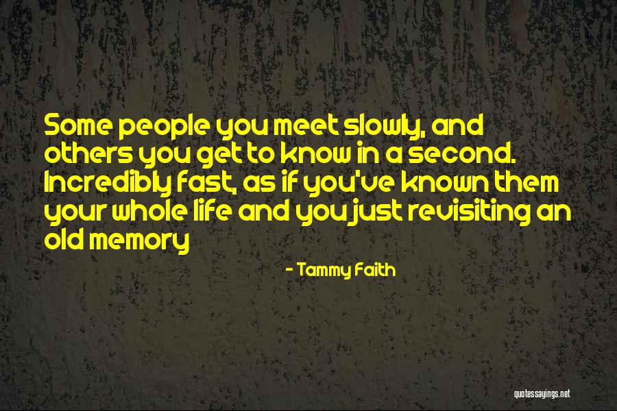 Revisiting Quotes By Tammy Faith