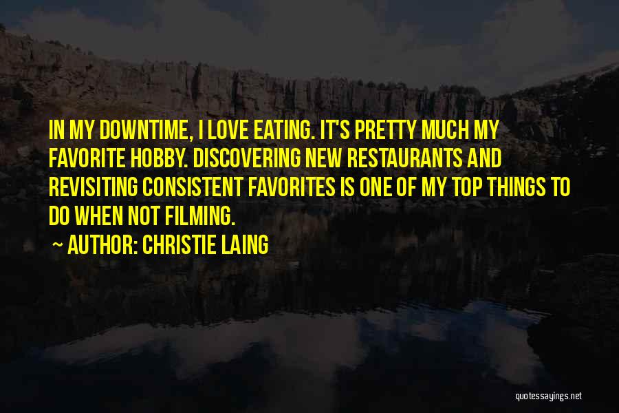 Revisiting The Past Quotes By Christie Laing