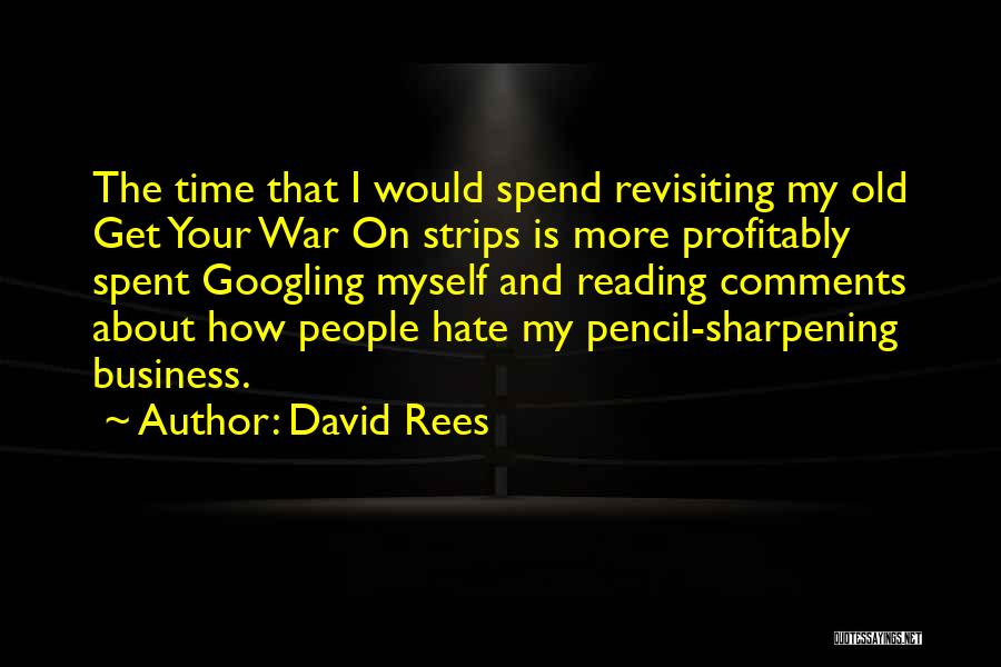 Revisiting The Past Quotes By David Rees