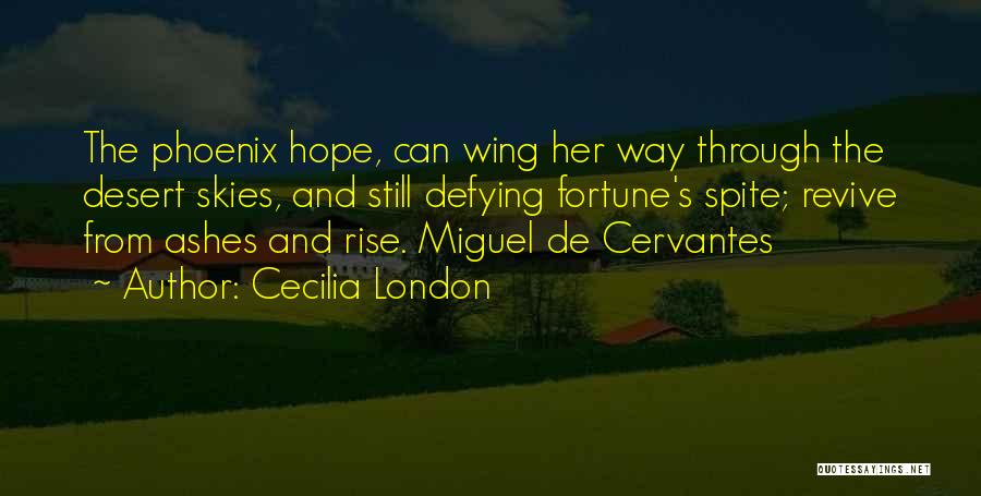 Revive Me Quotes By Cecilia London