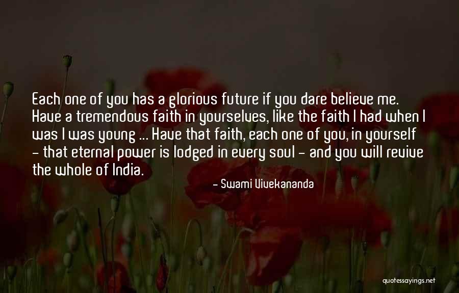 Revive My Soul Quotes By Swami Vivekananda Revive My Soul Quotes By Swami Vivekananda