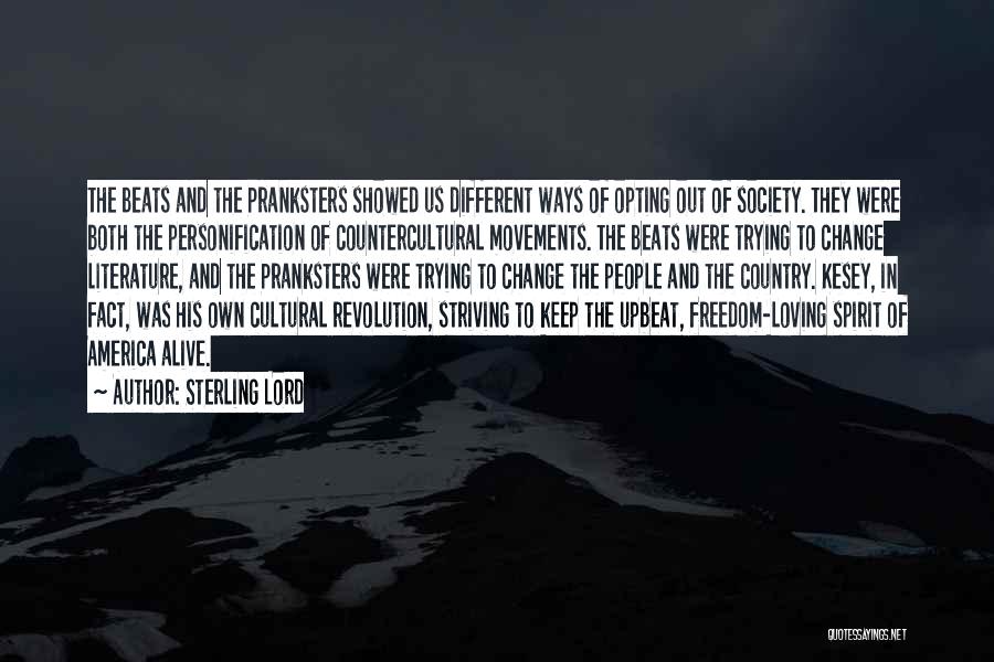 Revolution And Freedom Quotes By Sterling Lord