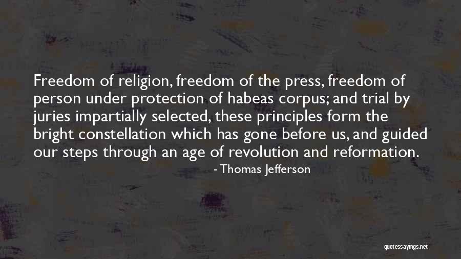 Revolution And Freedom Quotes By Thomas Jefferson