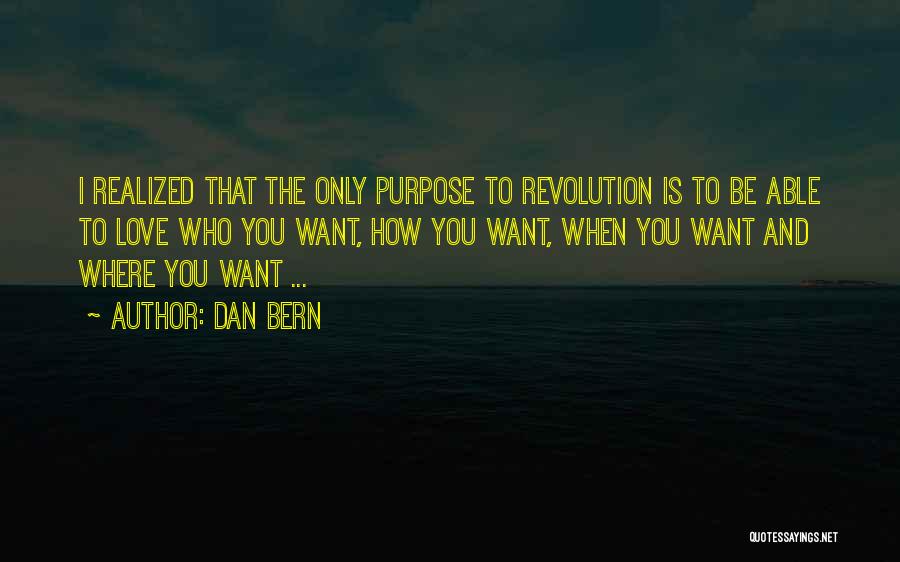 Revolution Is Quotes By Dan Bern