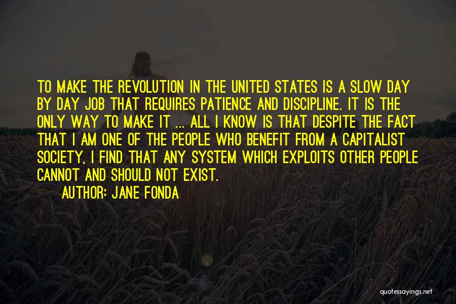 Revolution Is Quotes By Jane Fonda