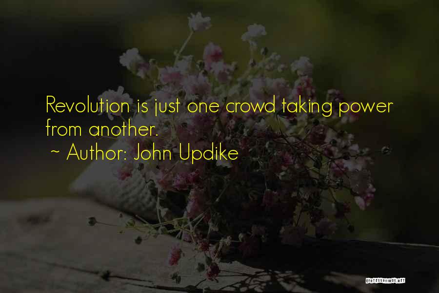 Revolution Is Quotes By John Updike