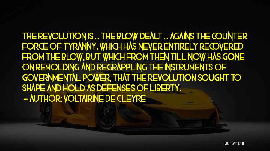 Revolution Is Quotes By Voltairine De Cleyre