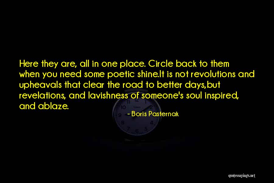 Revolutions Quotes By Boris Pasternak