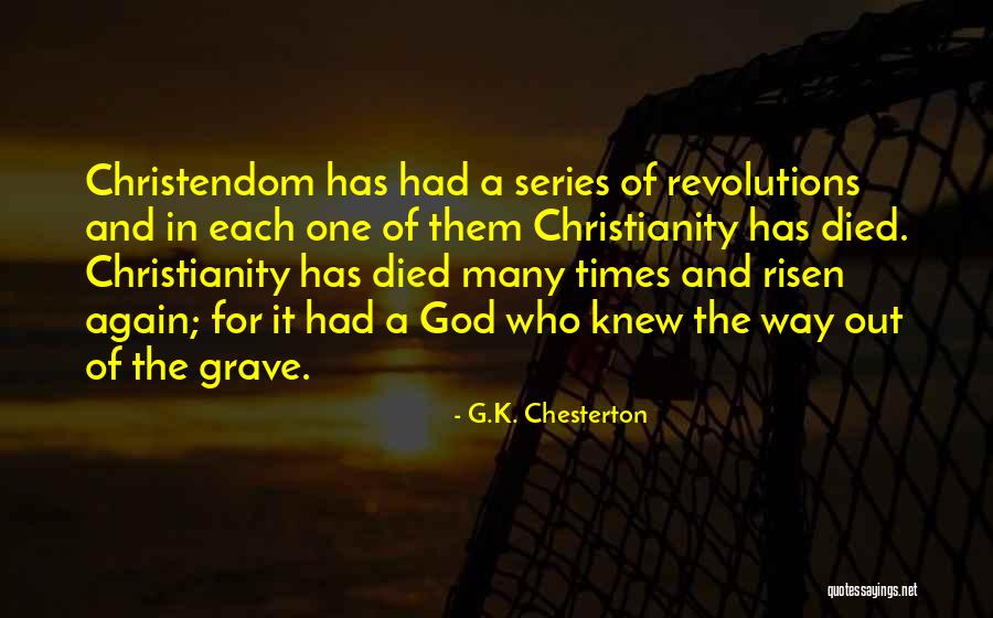 Revolutions Quotes By G.K. Chesterton