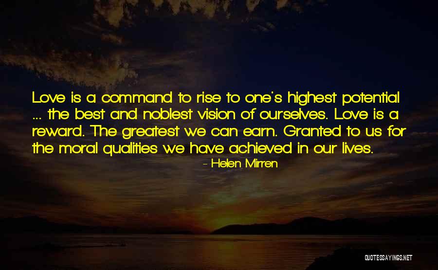 Reward Of Love Quotes By Helen Mirren Reward Of Love Quotes By Helen Mirren