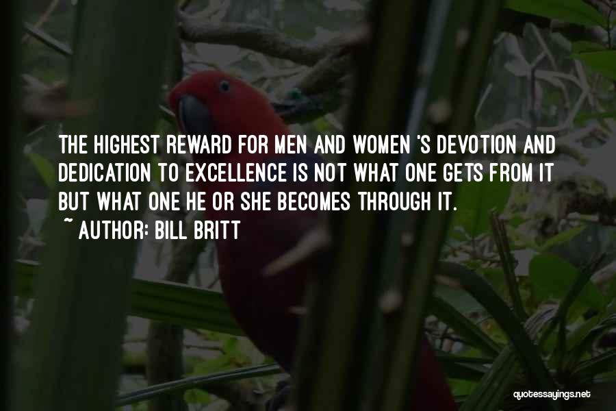 Reward Quotes By Bill Britt