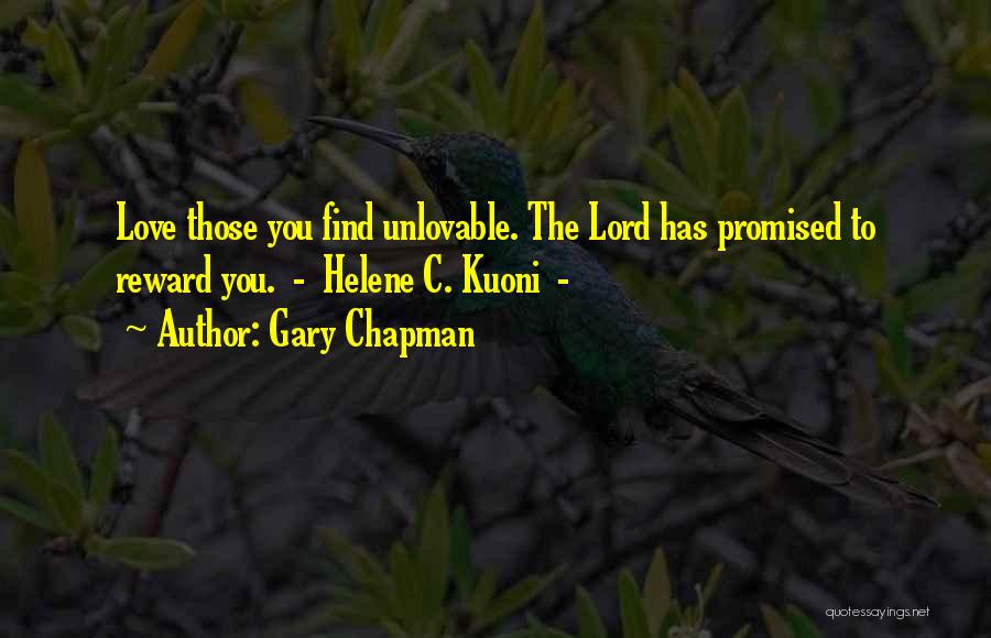 Reward Quotes By Gary Chapman