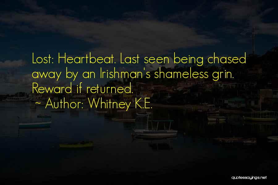 Reward Quotes By Whitney K.E.