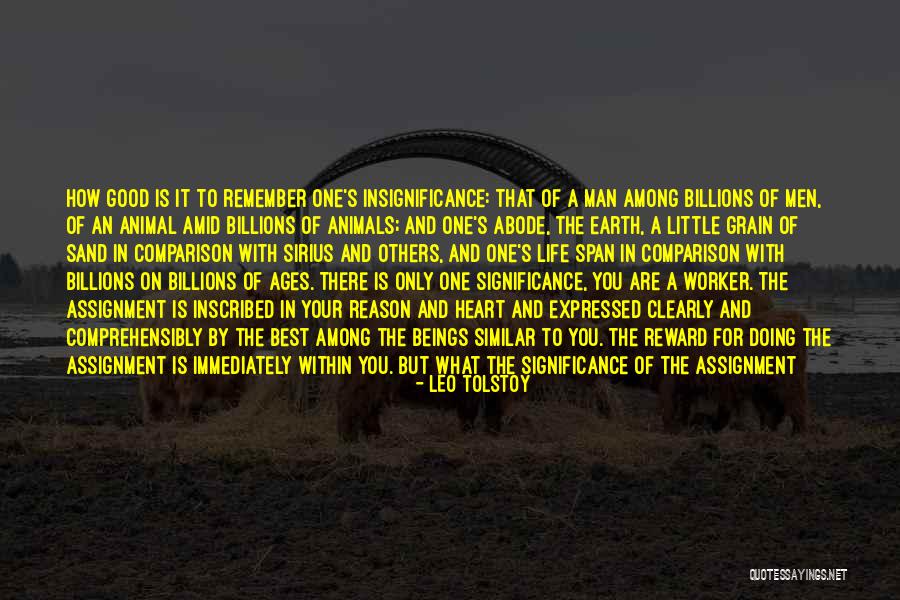 Reward Your Man Quotes By Leo Tolstoy Reward Your Man Quotes By Leo Tolstoy