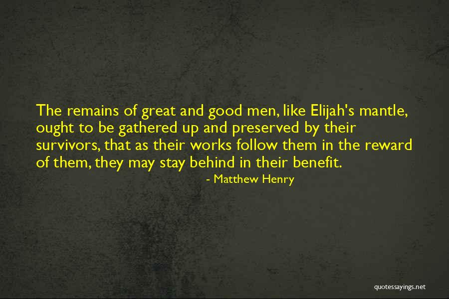 Reward Your Man Quotes By Matthew Henry Reward Your Man Quotes By Matthew Henry