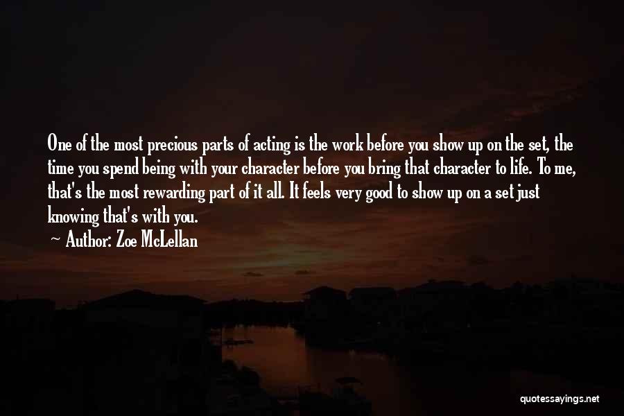 Rewarding Work Quotes By Zoe McLellan