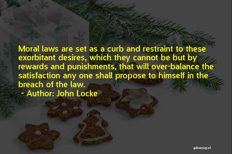 Rewards And Punishments Quotes By John Locke