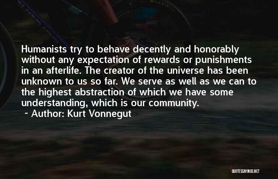 Rewards And Punishments Quotes By Kurt Vonnegut