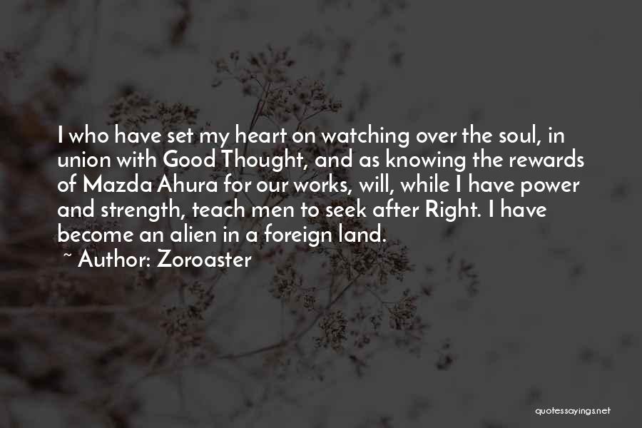 Rewards Of Teaching Quotes By Zoroaster