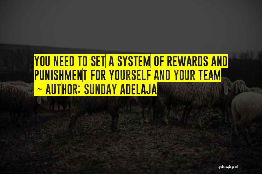 Rewards System Quotes By Sunday Adelaja