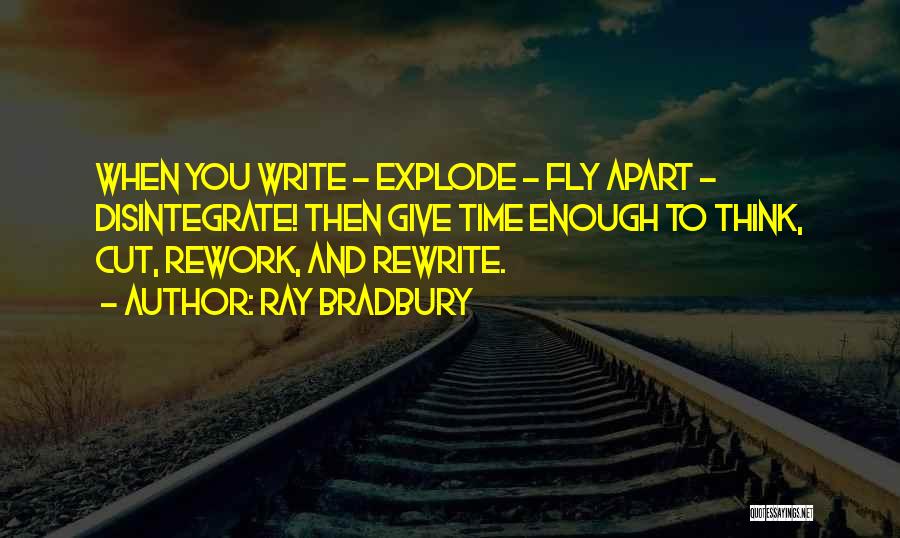 Rework Best Quotes By Ray Bradbury