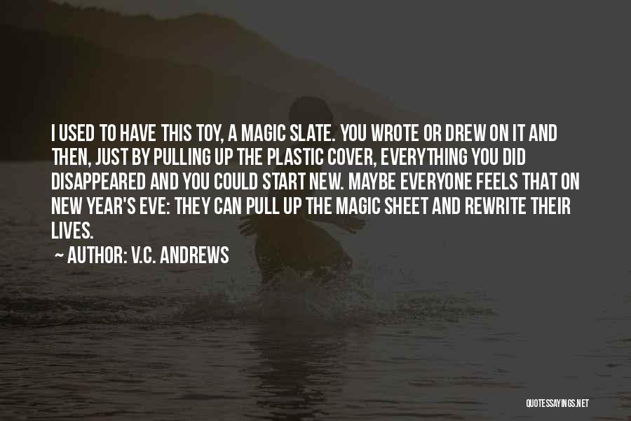 Rewrite Life Quotes By V.C. Andrews