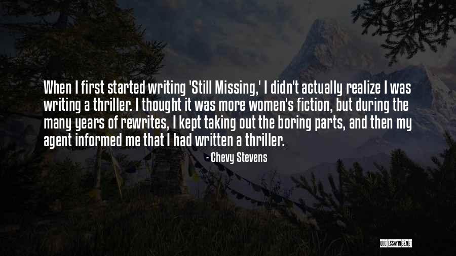 Rewrites Quotes By Chevy Stevens Rewrites Quotes By Chevy Stevens