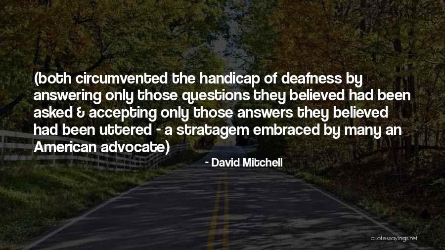 Rewriting Quotes By David Mitchell