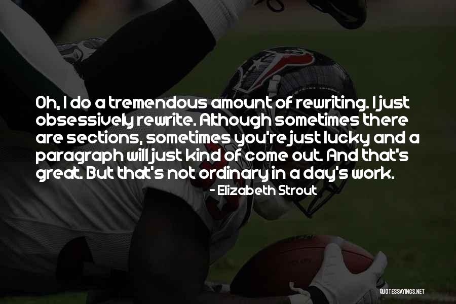 Rewriting Quotes By Elizabeth Strout