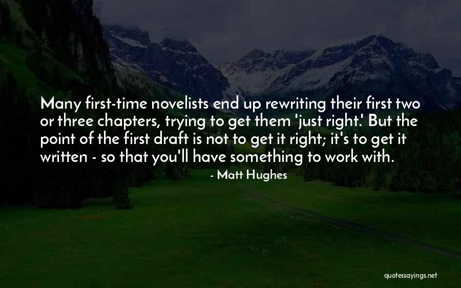 Rewriting Quotes By Matt Hughes