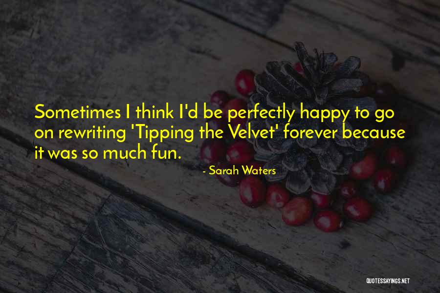 Rewriting Quotes By Sarah Waters