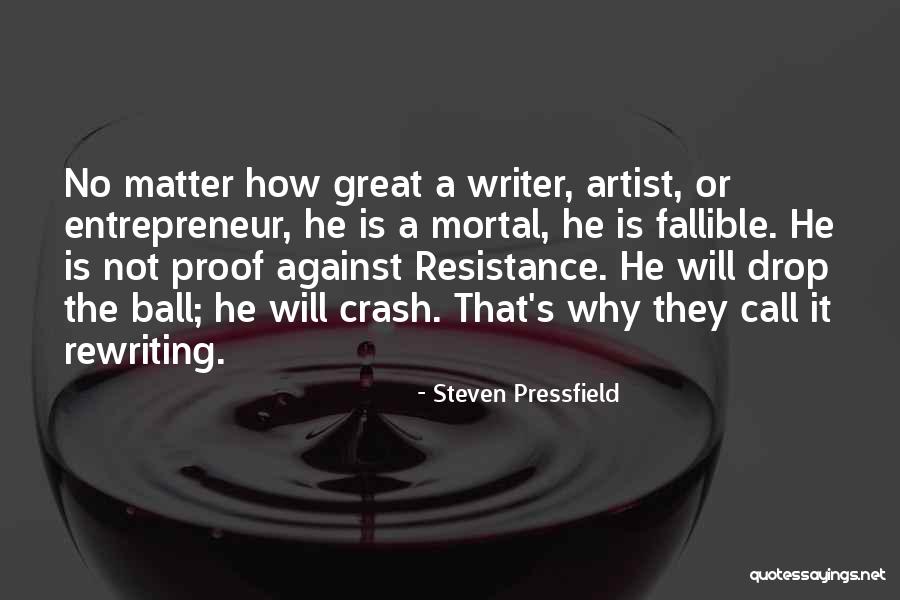 Rewriting Quotes By Steven Pressfield