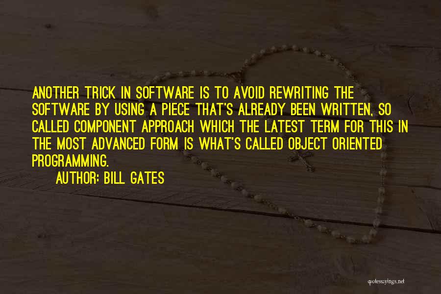 Rewriting The Past Quotes By Bill Gates