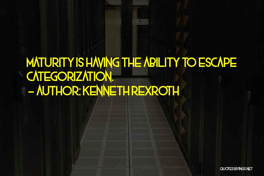 Rexroth Quotes By Kenneth Rexroth