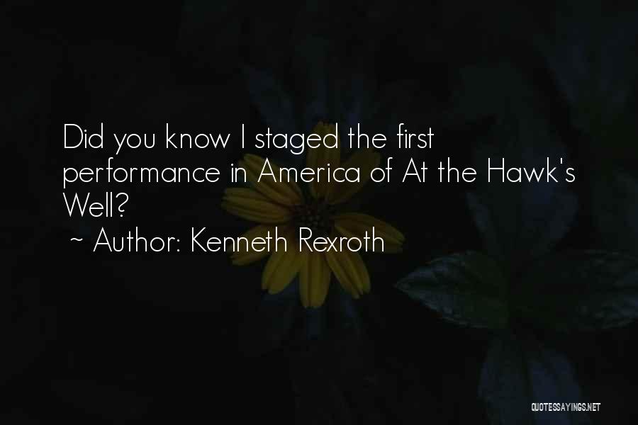 Rexroth Quotes By Kenneth Rexroth