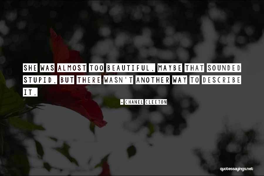 Reyher Embryonics Quotes By Chanel Cleeton Reyher Embryonics Quotes By Chanel Cleeton