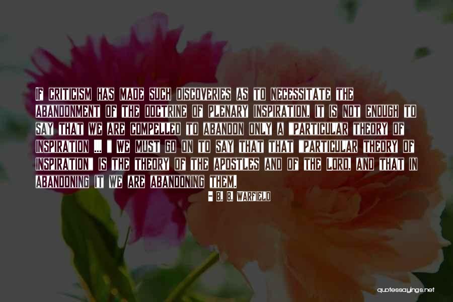 Reynalyn Torres Quotes By B. B. Warfield Reynalyn Torres Quotes By B. B. Warfield