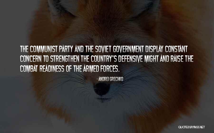 Rfsu Quotes By Andrei Grechko Rfsu Quotes By Andrei Grechko
