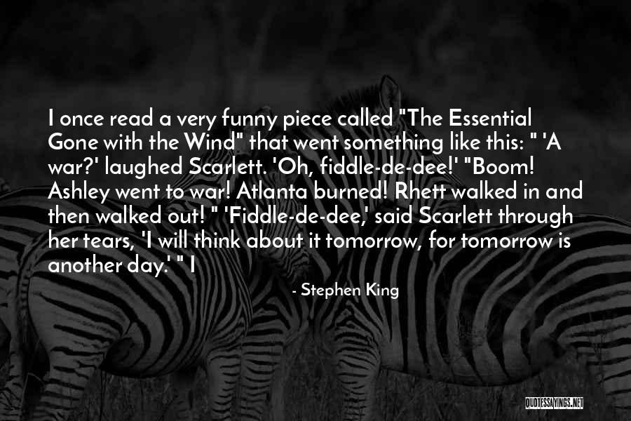 Rhett And Scarlett Quotes By Stephen King Rhett And Scarlett Quotes By Stephen King
