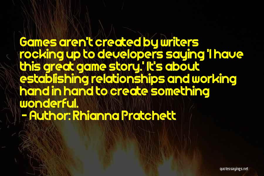 Rhianna Pratchett Quotes 466824