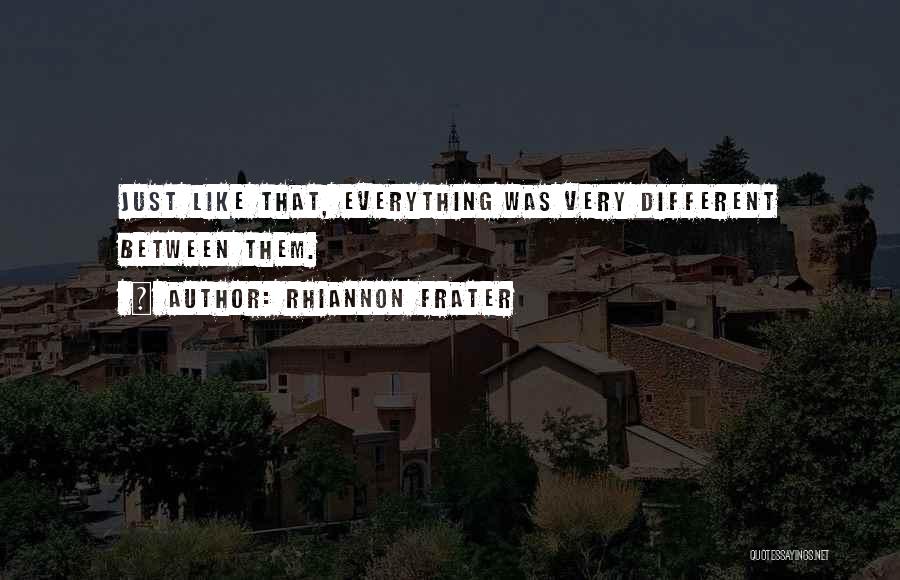 Rhiannon Frater Quotes 1298472