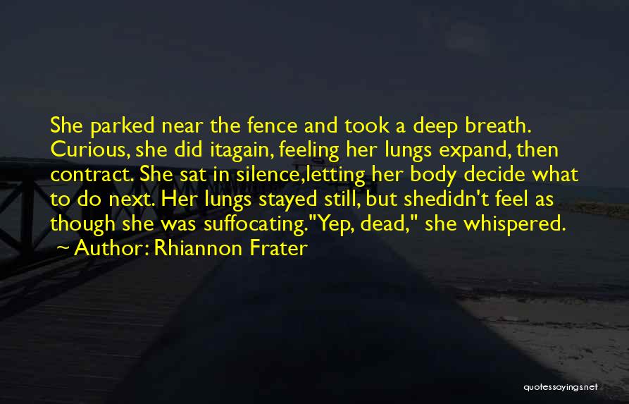 Rhiannon Frater Quotes 1440235