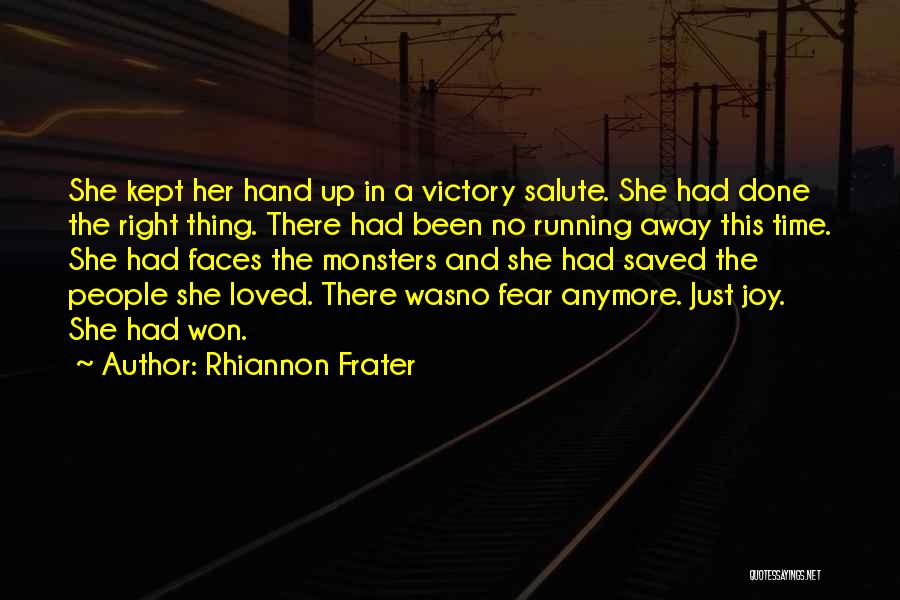 Rhiannon Frater Quotes 1994331