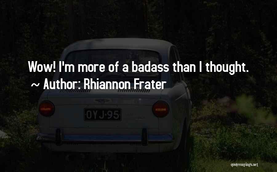 Rhiannon Frater Quotes 2065700