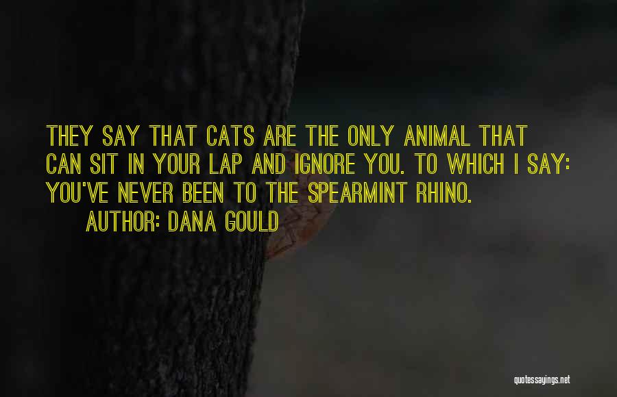 Rhino Quotes By Dana Gould