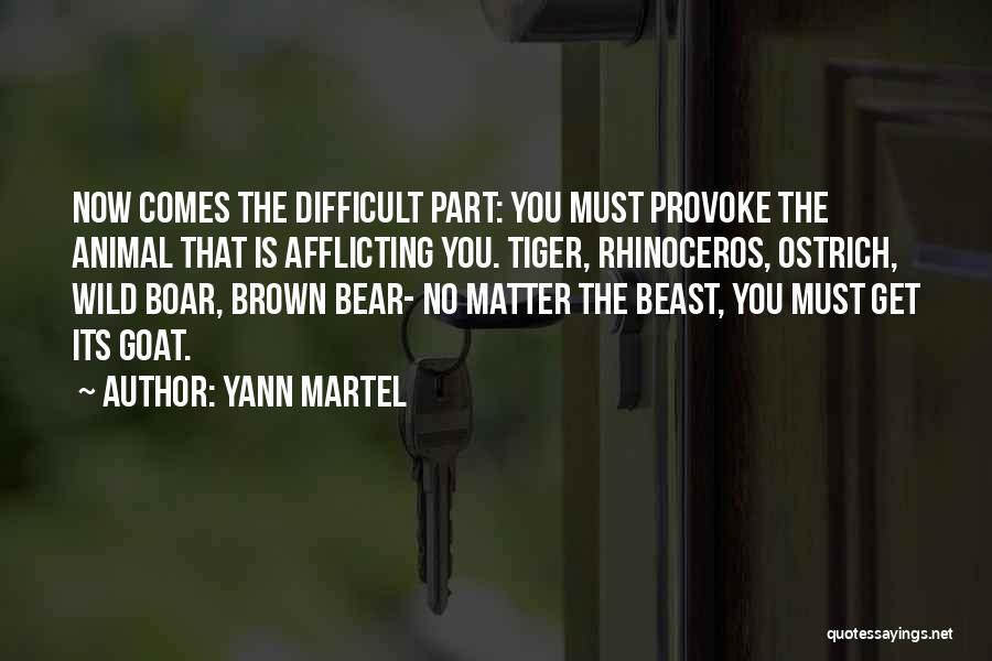 Rhinoceros Quotes By Yann Martel