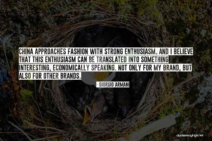 Rhinta Quotes By Giorgio Armani Rhinta Quotes By Giorgio Armani