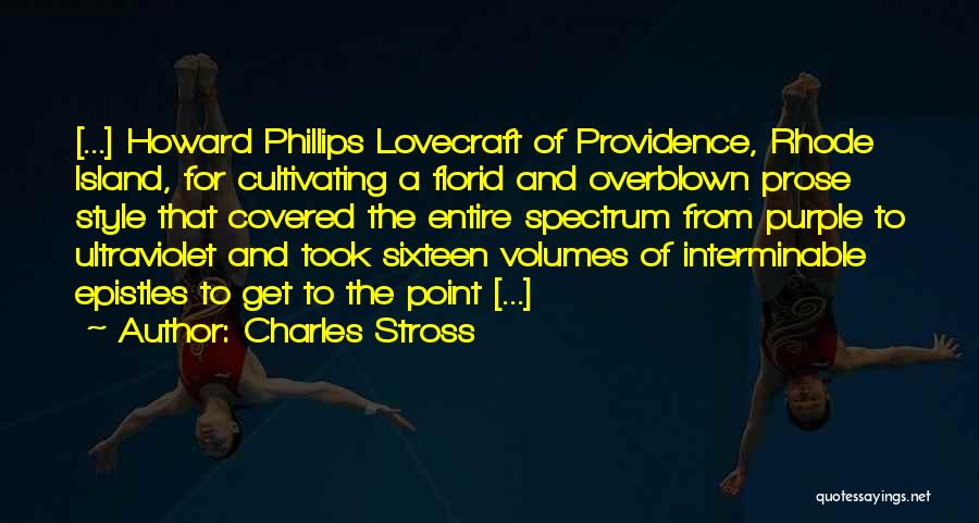 Rhode Island Quotes By Charles Stross