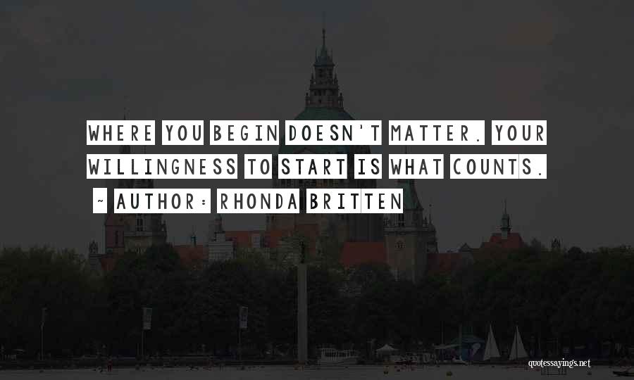 Rhonda Britten Quotes 1775869