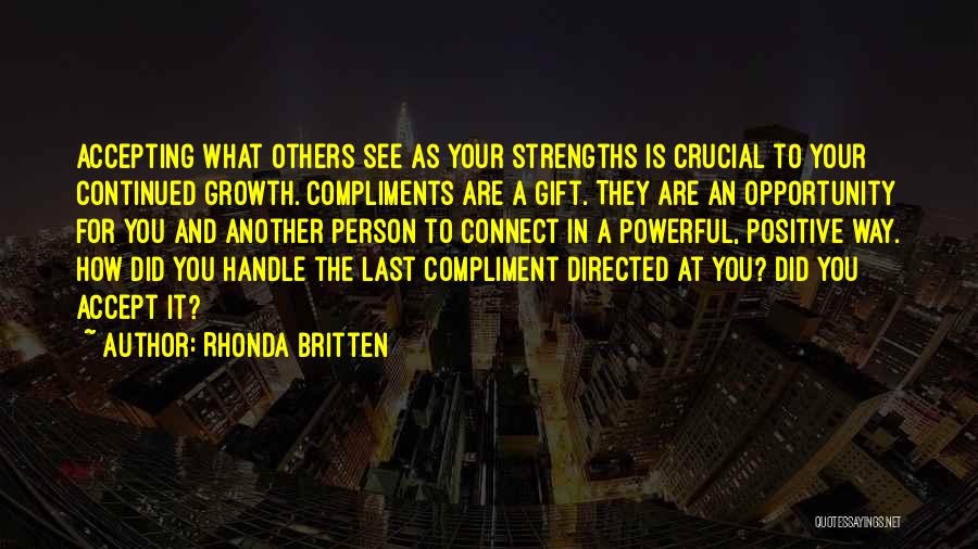 Rhonda Britten Quotes 255310